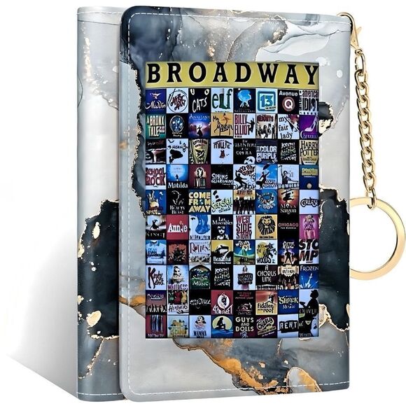 NWT.Broadway Credit Card Slim Wallet with 7 Card Slots & ID Window. Explore Now! - Picture 1 of 6